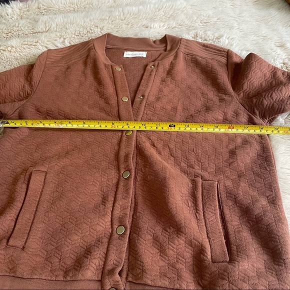HARRIS WILSON SNAP BUTTON FRONT CARDIGAN  - S - Picture 5 of 14